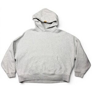 Yellow Label Co.‎ Hoodie Sweatshirt Mens One Size Gray Pullover Fleece Portugal
